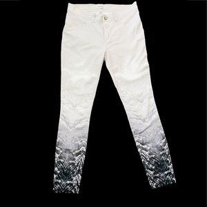 Calvin Klein Marble Ombré Boho Jeans